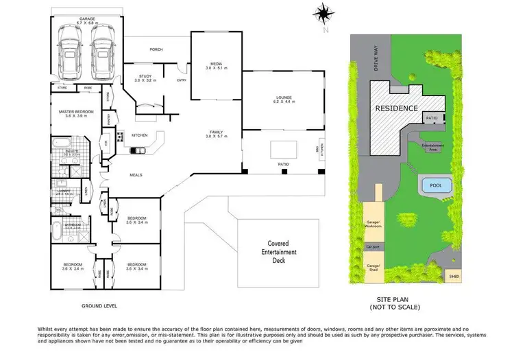 Floorplan of Homely house listing, 124 Harch Road, Highfields QLD 4352