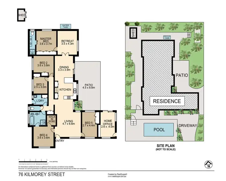 Floorplan of Homely house listing, 76 Kilmorey Street, Carindale QLD 4152