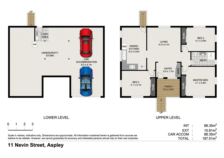 Floorplan of Homely house listing, 11 Nevin Street, Aspley QLD 4034