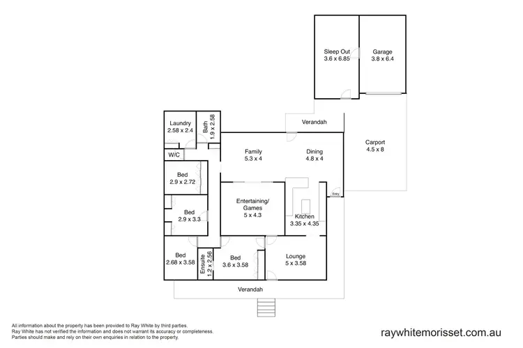 Floorplan of Homely house listing, 35 Deaves Road, Cooranbong NSW 2265