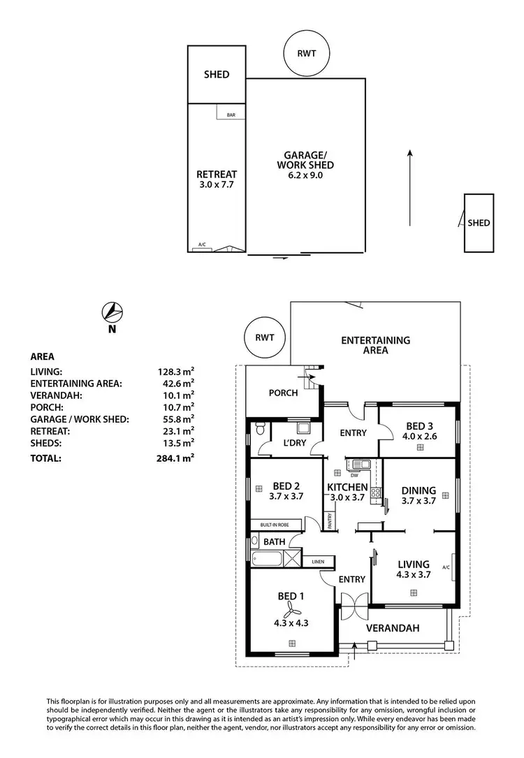 Floorplan of Homely house listing, 18 Eleanor Terrace, Murray Bridge SA 5253