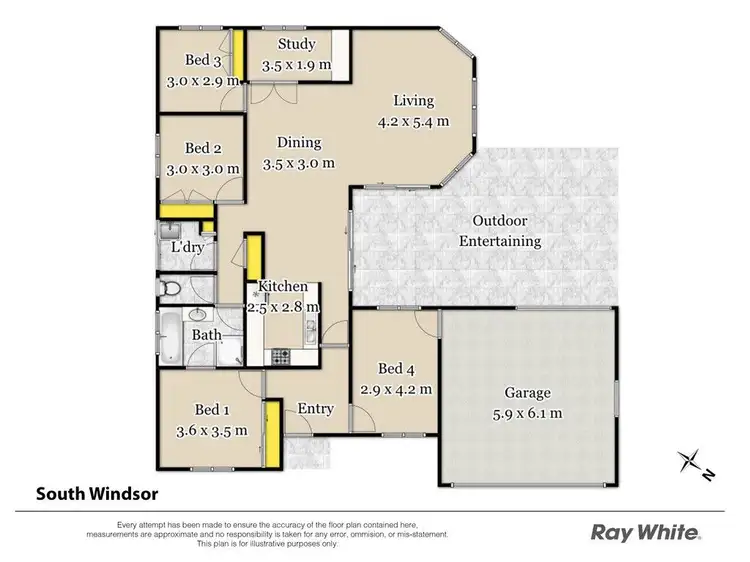 Floorplan of Homely house listing, 18 Lang Road, South Windsor NSW 2756