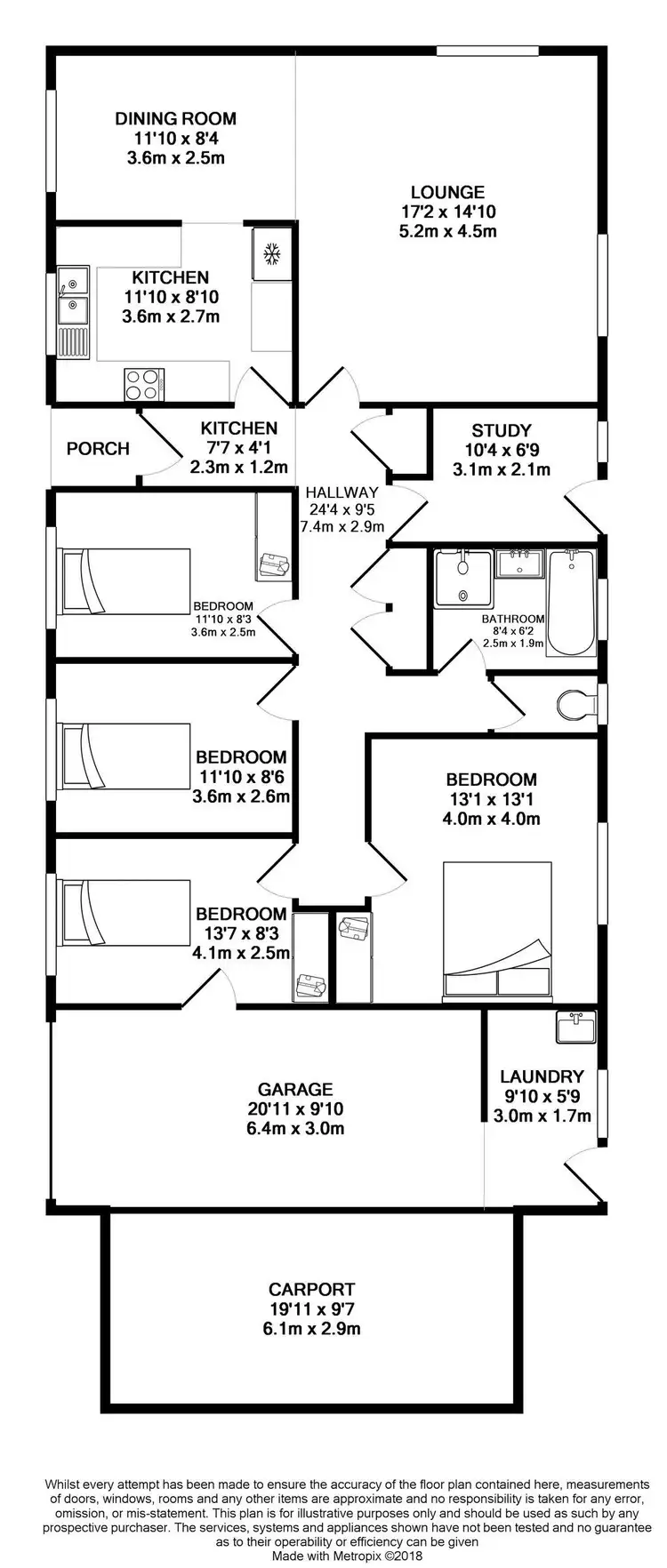 Floorplan of Homely house listing, 557 Merryland Road, Merrylands NSW 2160