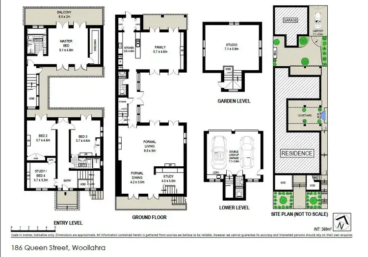 Floorplan of Homely house listing, 186 Queen Street, Woollahra NSW 2025