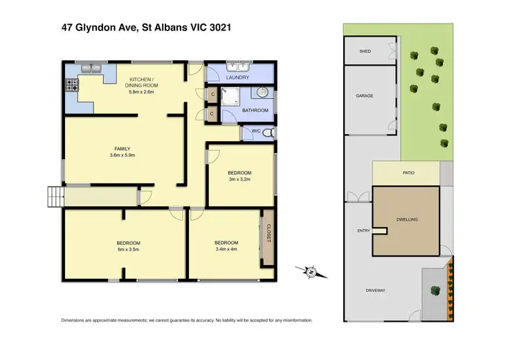 Floorplan of Homely house listing, 47 Glyndon Avenue, St Albans VIC 3021