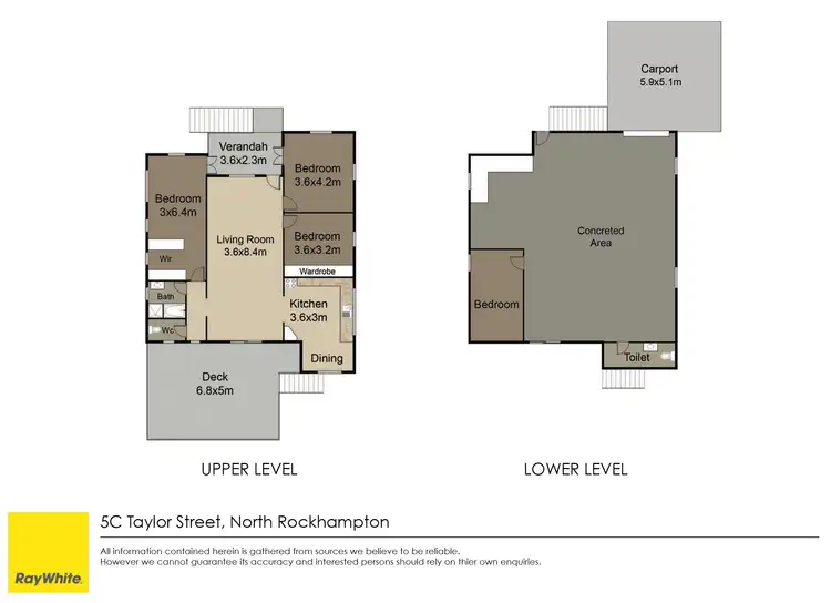 Floorplan of Homely house listing, 5C Taylor Street, Park Avenue QLD 4701