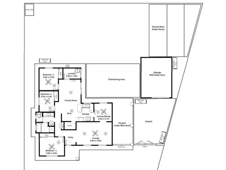 Floorplan of Homely house listing, 22 Brentwood Mews, Blakeview SA 5114