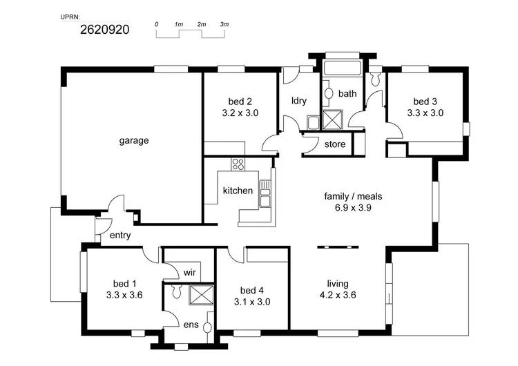 Floorplan of Homely house listing, Address available on request