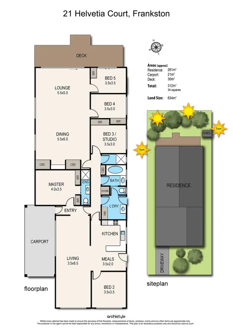 Floorplan of Homely house listing, 21 Helvetia Court, Frankston VIC 3199