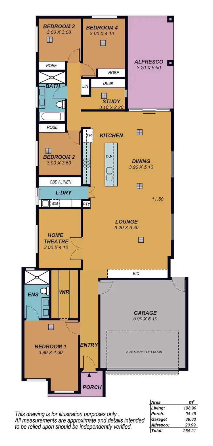 Floorplan of Homely house listing, 29a Lochside Drive, West Lakes SA 5021