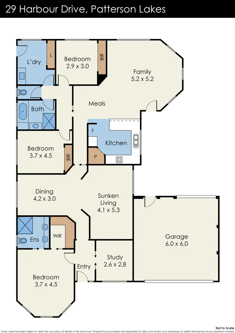 Floorplan of Homely house listing, 29 Harbour Drive, Patterson Lakes VIC 3197