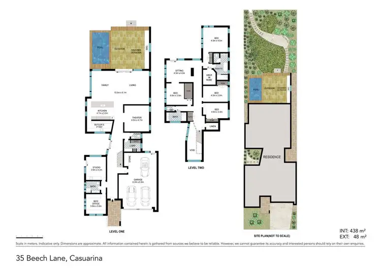 Floorplan of Homely house listing, 35 Beech Lane, Casuarina NSW 2487