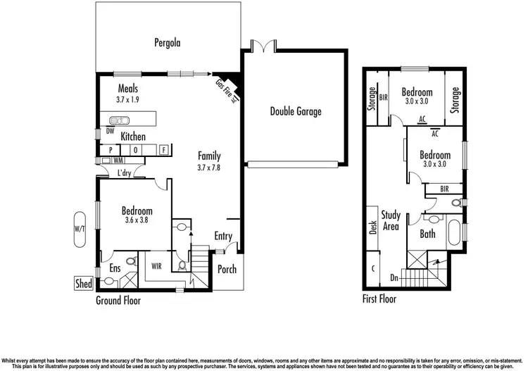 Floorplan of Homely townhouse listing, 2/2 Wright Street, Carrum VIC 3197