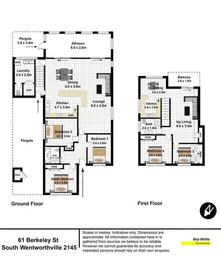 Floorplan of Homely house listing, 61 Berkeley Street, South Wentworthville NSW 2145