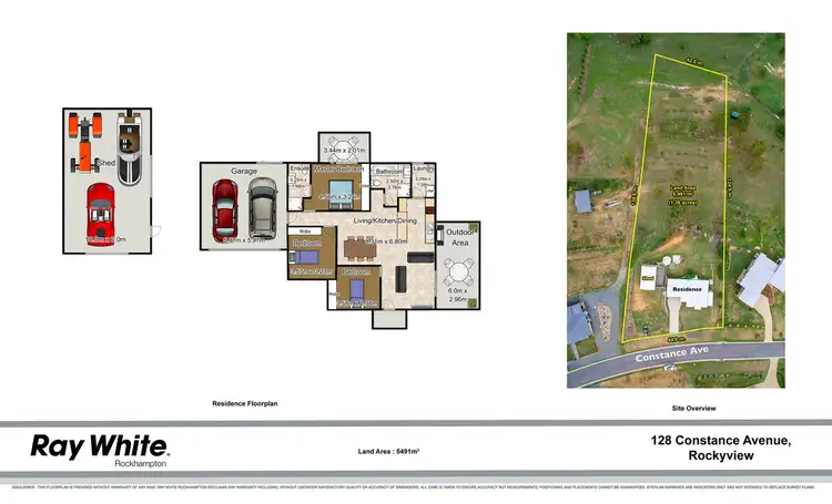 Floorplan of Homely house listing, 128 Constance Avenue, Rockyview QLD 4701