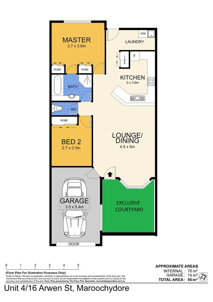 Floorplan of Homely unit listing, 4/16 Arwen Street, Maroochydore QLD 4558