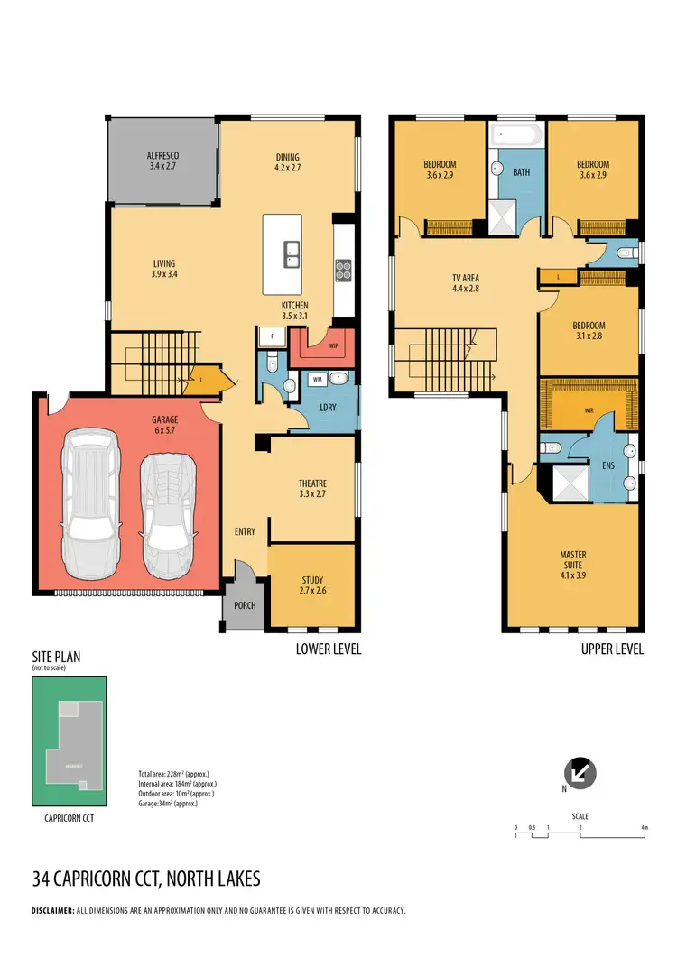 Floorplan of Homely house listing, 34 Capricorn Circuit, North Lakes QLD 4509