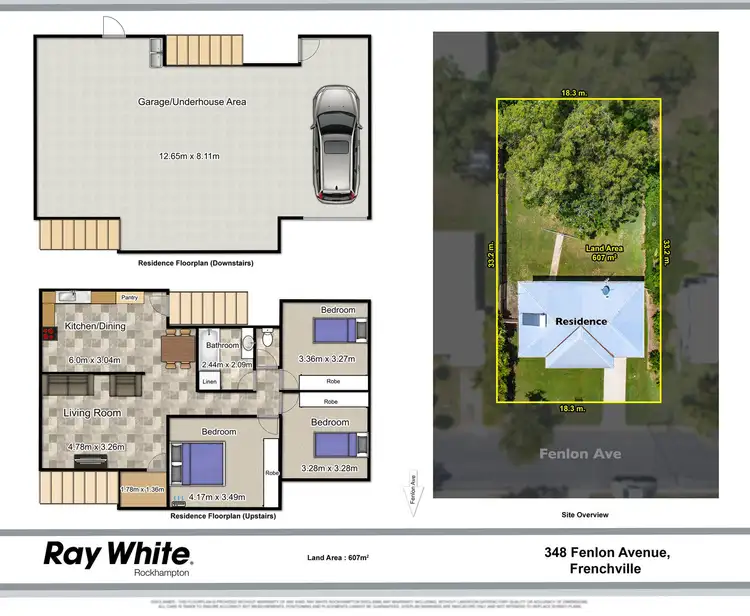 Floorplan of Homely house listing, 348 Fenlon Avenue, Frenchville QLD 4701