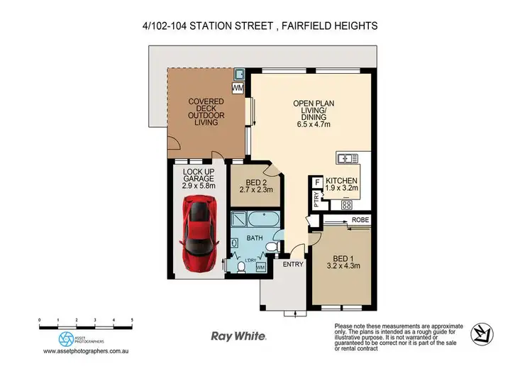 Floorplan of Homely unit listing, 4/102-104 Station Street, Fairfield Heights NSW 2165