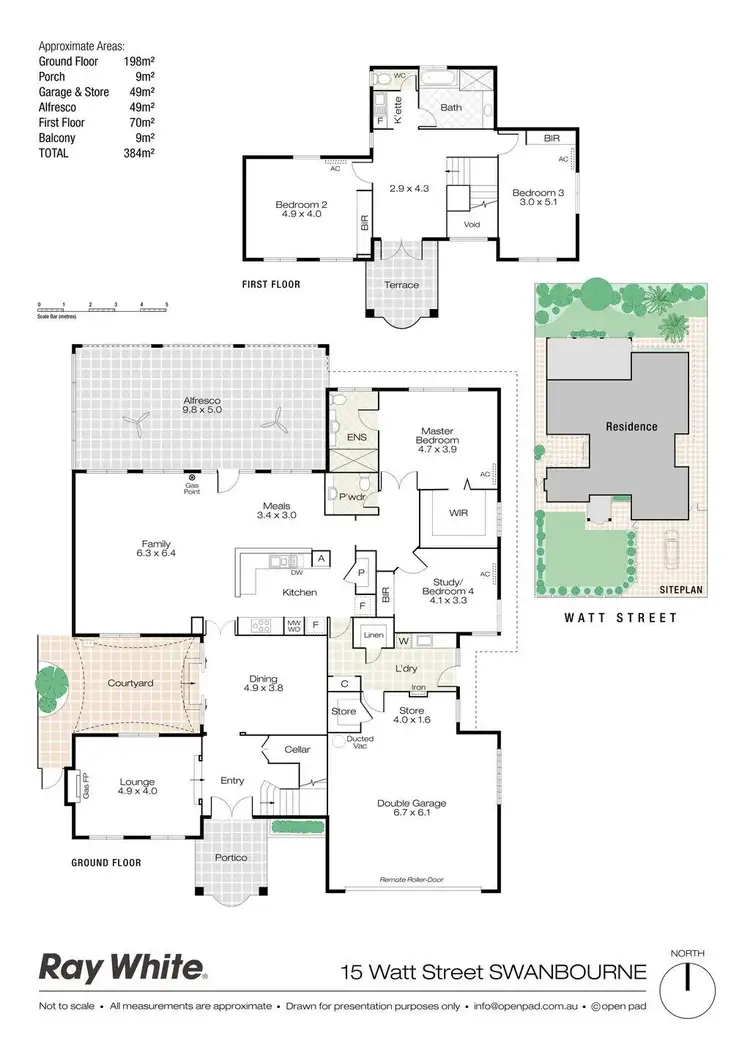 Floorplan of Homely house listing, 15 Watt Street, Swanbourne WA 6010