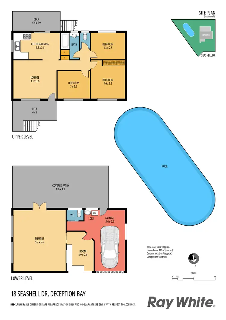 Floorplan of Homely house listing, 18 Seashell Drive, Deception Bay QLD 4508