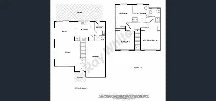 Floorplan of Homely townhouse listing, 8/16 Lakefield Place, Runcorn QLD 4113