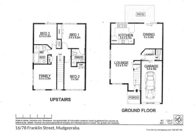 Floorplan of Homely townhouse listing, 16/78 Franklin Drive, Mudgeeraba QLD 4213