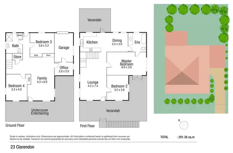 Floorplan of Homely house listing, 23 Clarendon Street, Hyde Park QLD 4812