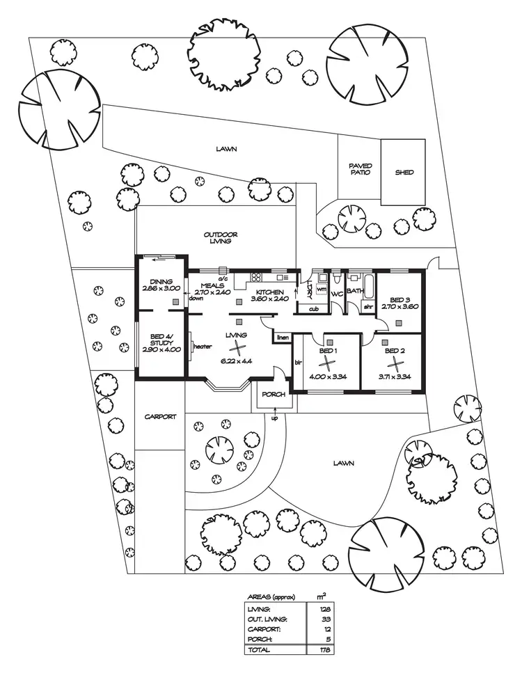 Floorplan of Homely house listing, 23 Littler Drive, Fairview Park SA 5126