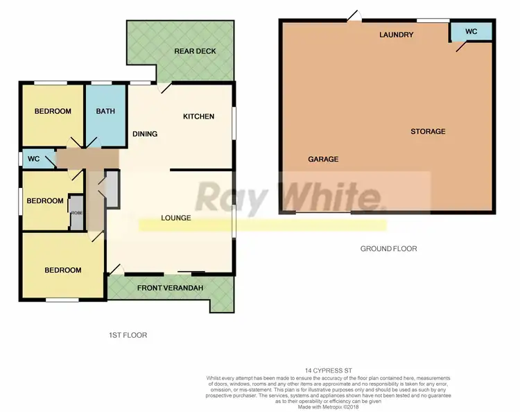 Floorplan of Homely house listing, 14 Cypress Street, Woodridge QLD 4114