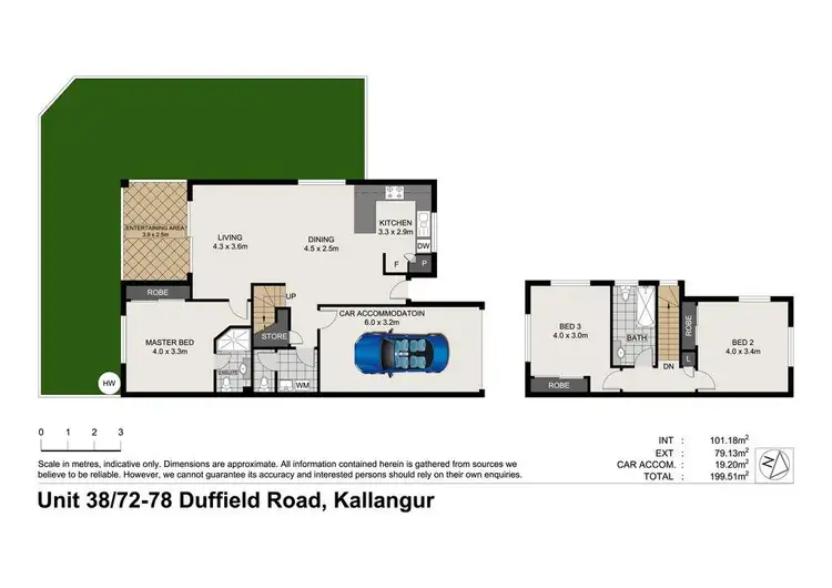 Floorplan of Homely townhouse listing, 38/72- 78 Duffield Road, Kallangur QLD 4503
