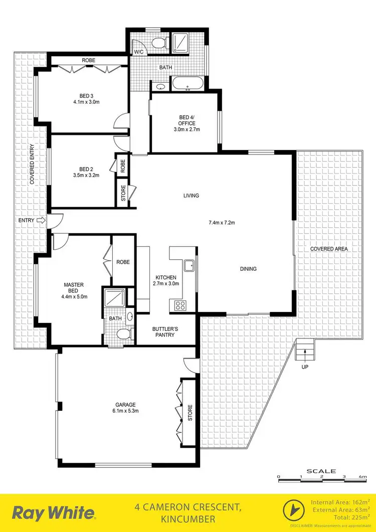 Floorplan of Homely house listing, 4 Cameron Crescent, Kincumber NSW 2251