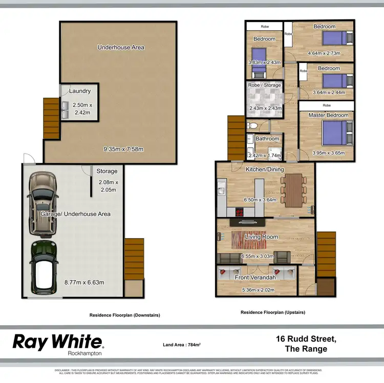Floorplan of Homely house listing, 16 Rudd Street, The Range QLD 4700