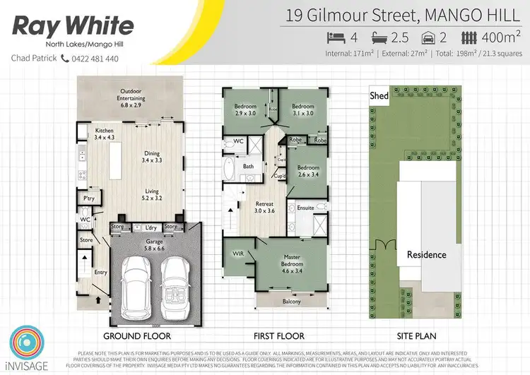 Floorplan of Homely house listing, 19 Gilmour Street, Mango Hill QLD 4509