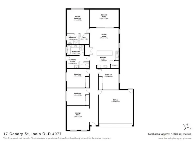 Floorplan of Homely house listing, 17 Canary Street, Inala QLD 4077