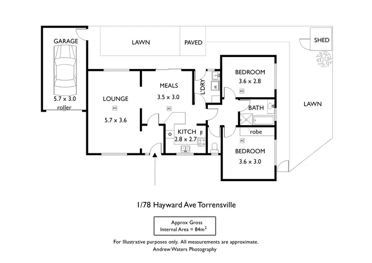 Floorplan of Homely house listing, 1/78 Hayward Avenue, Torrensville SA 5031