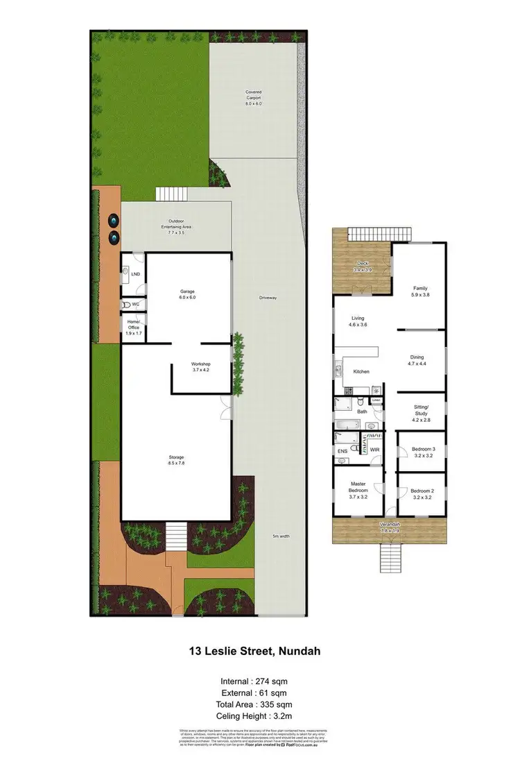 Floorplan of Homely house listing, 13 Leslie Street, Nundah QLD 4012