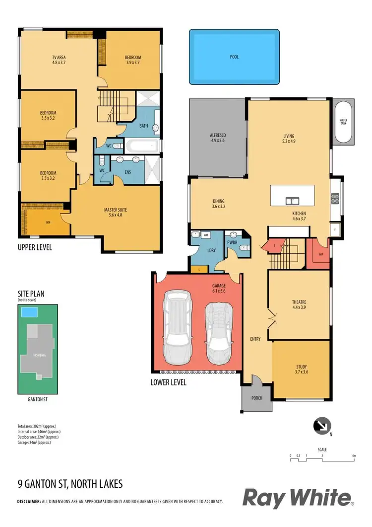 Floorplan of Homely house listing, 9 Ganton Street, North Lakes QLD 4509
