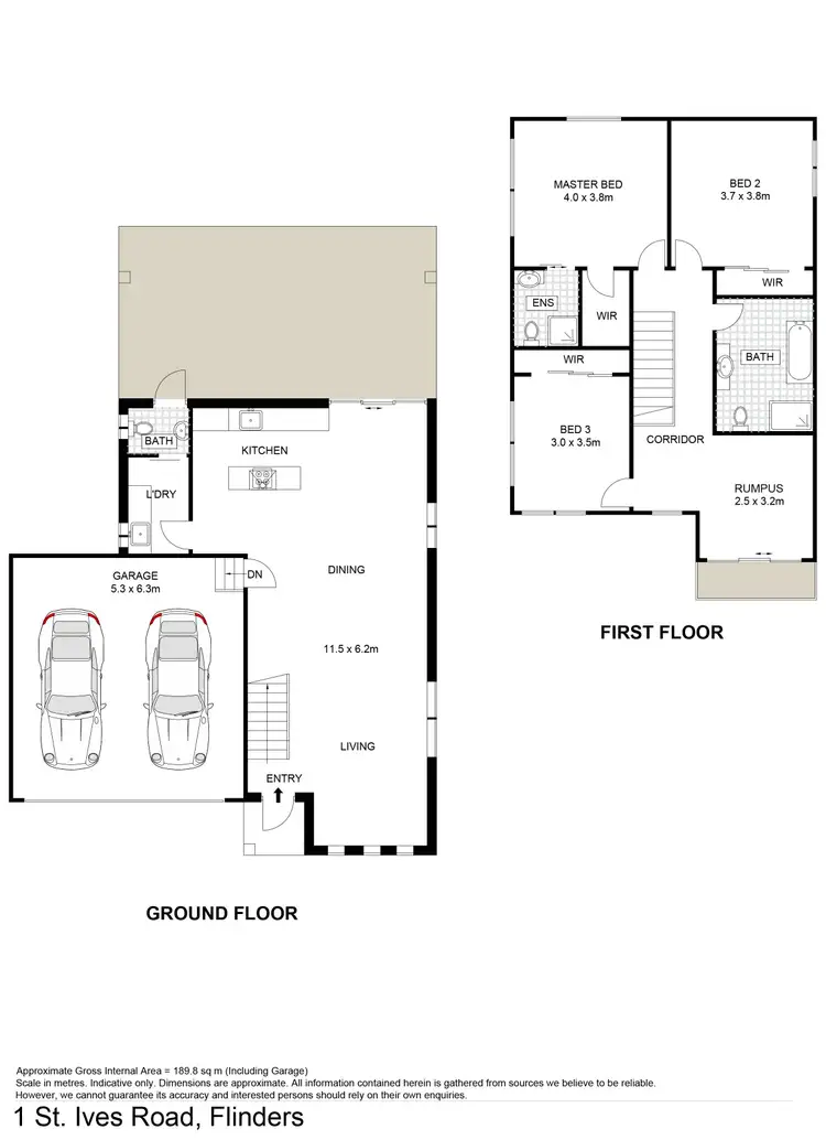 Floorplan of Homely house listing, 1 St Ives Road, Flinders NSW 2529