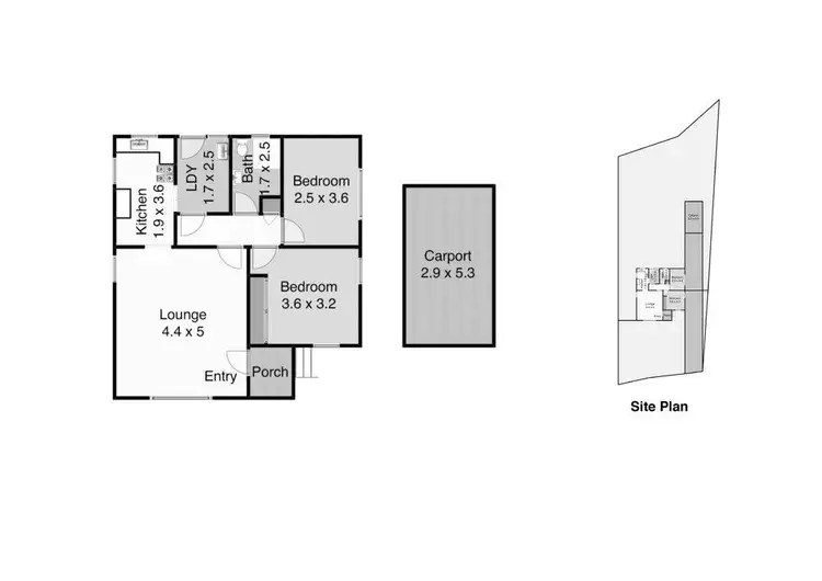 Floorplan of Homely house listing, 79 Lachlan Street, Windale NSW 2306