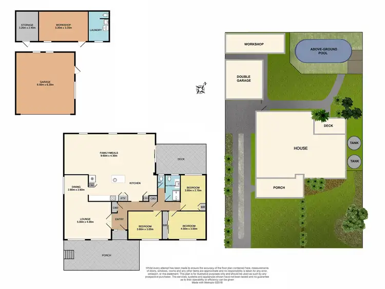 Floorplan of Homely house listing, 4 Lynn Drive, Ferntree Gully VIC 3156