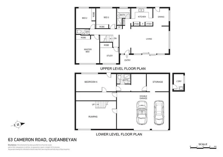 Floorplan of Homely house listing, 65 Cameron Road, Karabar NSW 2620