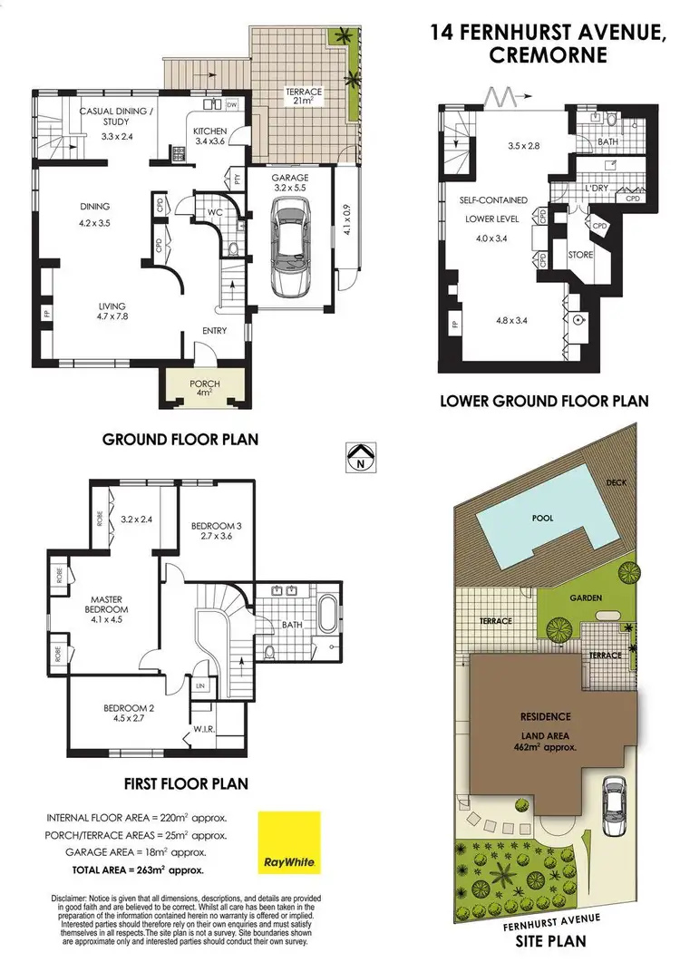 Floorplan of Homely house listing, 14 Fernhurst Avenue, Cremorne NSW 2090
