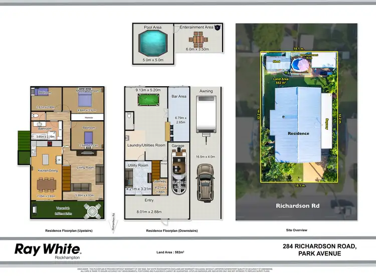 Floorplan of Homely house listing, 284 Richardson Road, Park Avenue QLD 4701