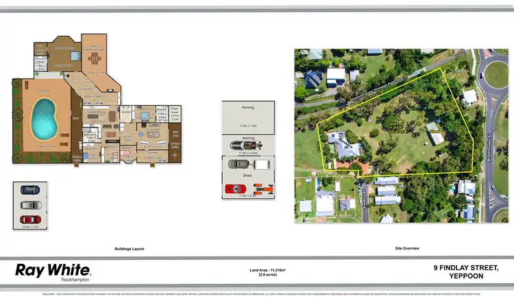 Floorplan of Homely house listing, 9 Findlay Street, Yeppoon QLD 4703