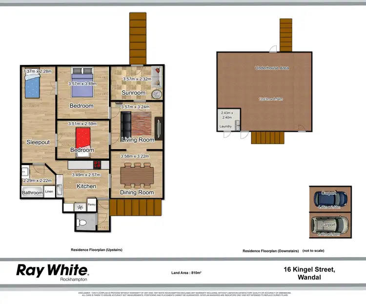 Floorplan of Homely house listing, 16 Kingel Street, Wandal QLD 4700