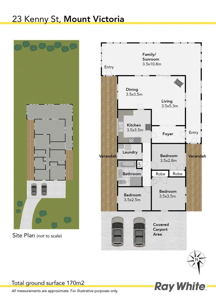 Floorplan of Homely house listing, 23 Kenny Street, Mount Victoria NSW 2786
