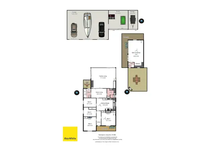 Floorplan of Homely house listing, 8 St Andrews Terrace, Willunga SA 5172