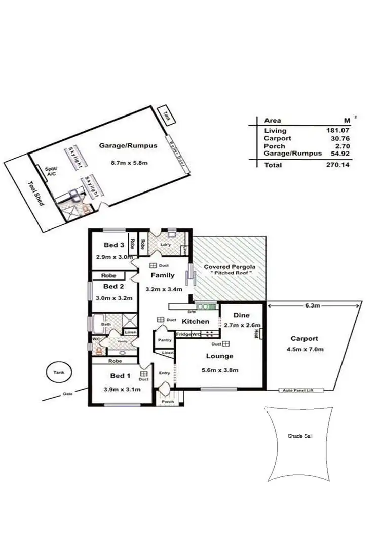 Floorplan of Homely house listing, 9 Boston Court, Craigmore SA 5114