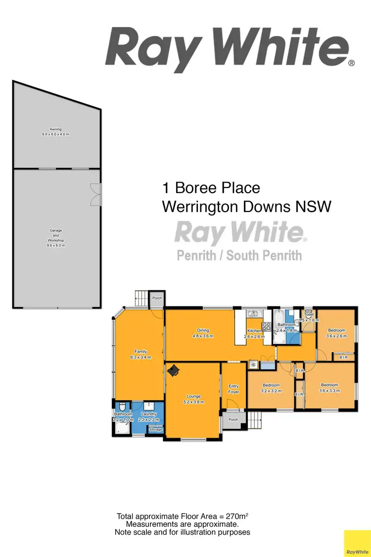 Floorplan of Homely house listing, 1 Boree Place, Werrington Downs NSW 2747